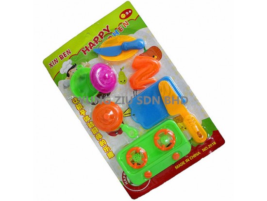 2018#10PCS KITCHEN TOYS(XIN BEN HAPPY KITCHEN)